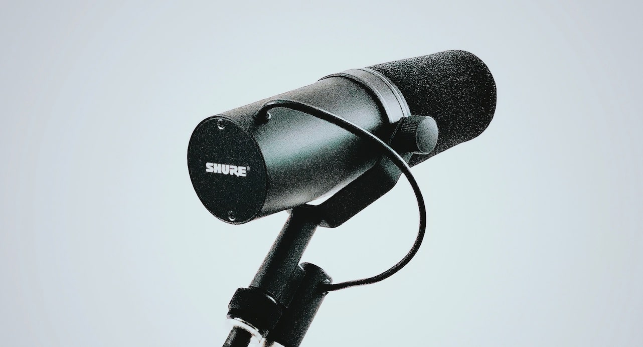 shure voice over mic
